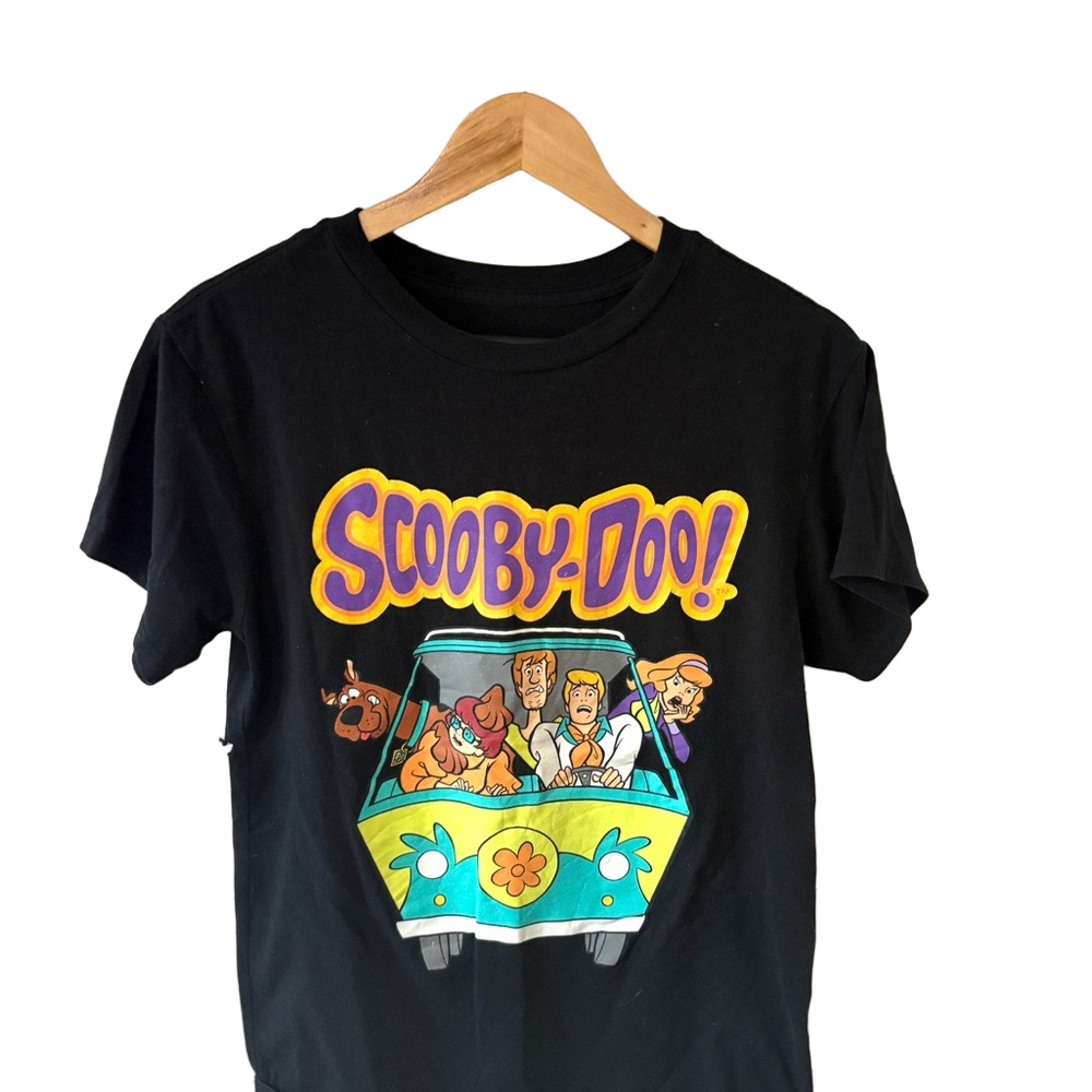 Scooby-Doo Black Graphic Kids Tee
